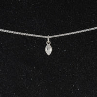Cocoa Pod Pendant with Chain - Pendent - Caribbijou Island Jewellery