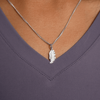 Grenada Map Pendant with Chain - Pendent - Caribbijou Island Jewellery