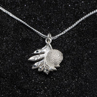 Caribbean Island Breadfruit Pendant with Chain - Pendent - Caribbijou Island Jewellery