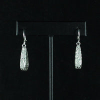 Caribbjou Wide Teardrop Earring with Grapevine Pattern - Earring - Caribbijou Island Jewellery