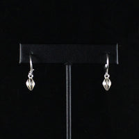 Cocoa Pod Short Hanging Earring - Earring - Caribbijou Island Jewellery