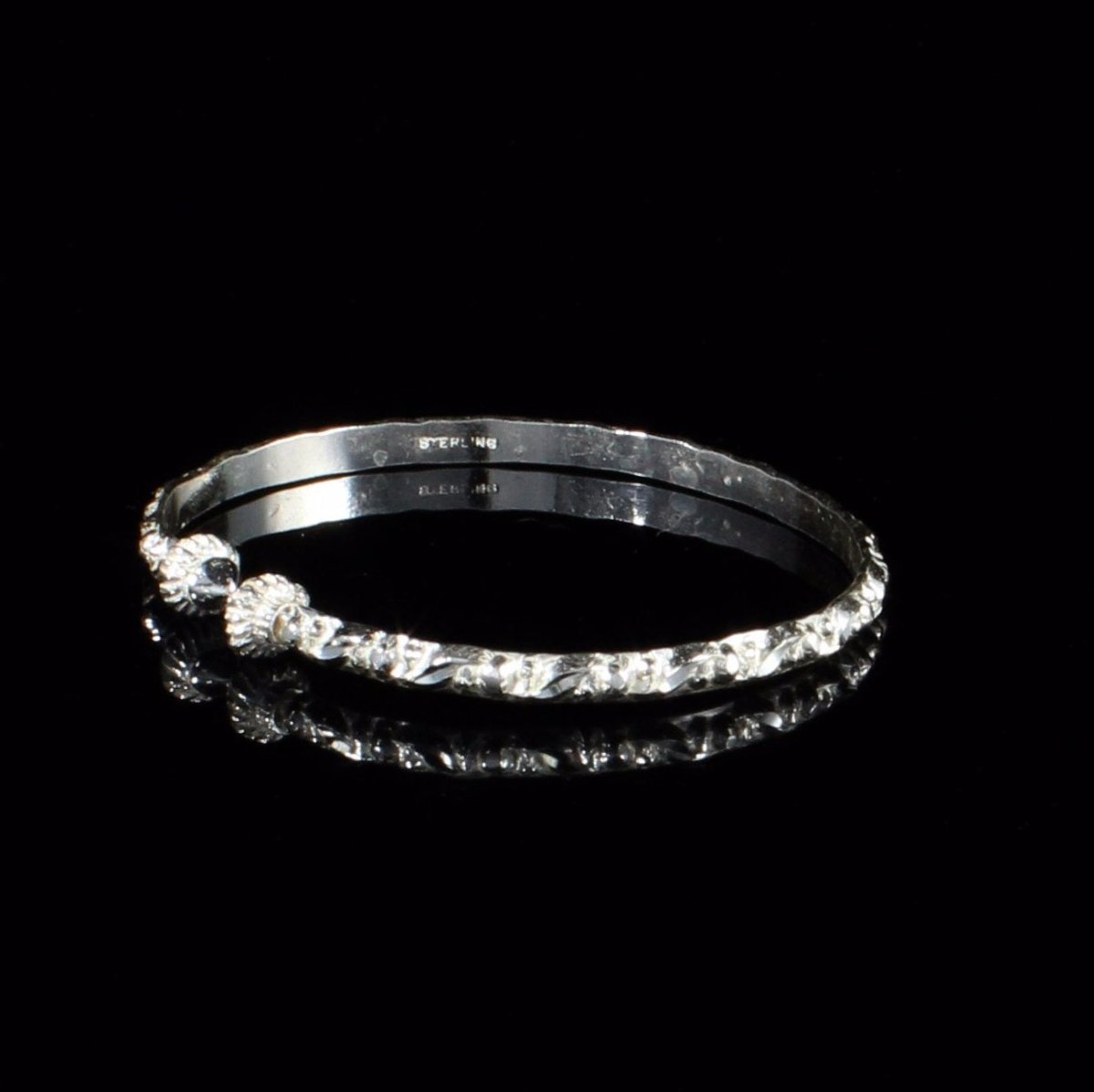 【まとめ／CHTY】FLAT BANGLE by Silver 925 Flat Churia Taj Mahal Caribbijou West Indian Bangle Sterling