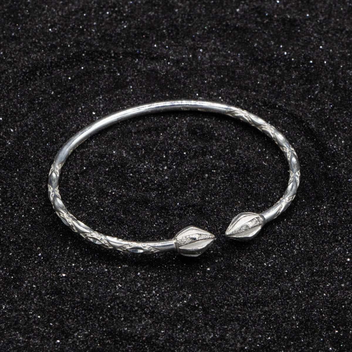 GARNI ガルニ　Crockery Bangle - S Charles Garnier Gold-plated & Sterling Silver CZ Link-Design