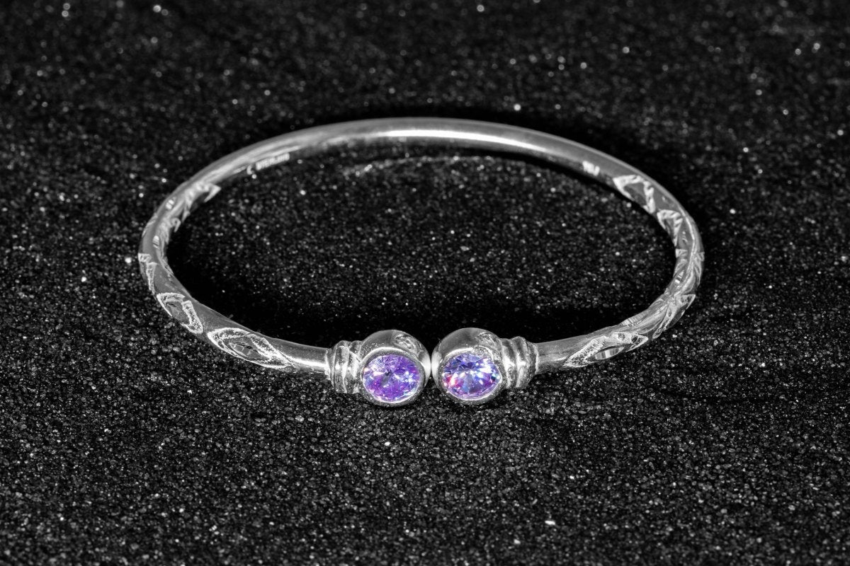 125 Alexandrite Caribbijou June Birthstone West Indian Bangle