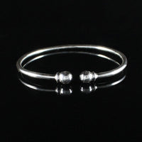 Medium Plain Solid Ball Bangle - Bangle - Caribbijou Island Jewellery