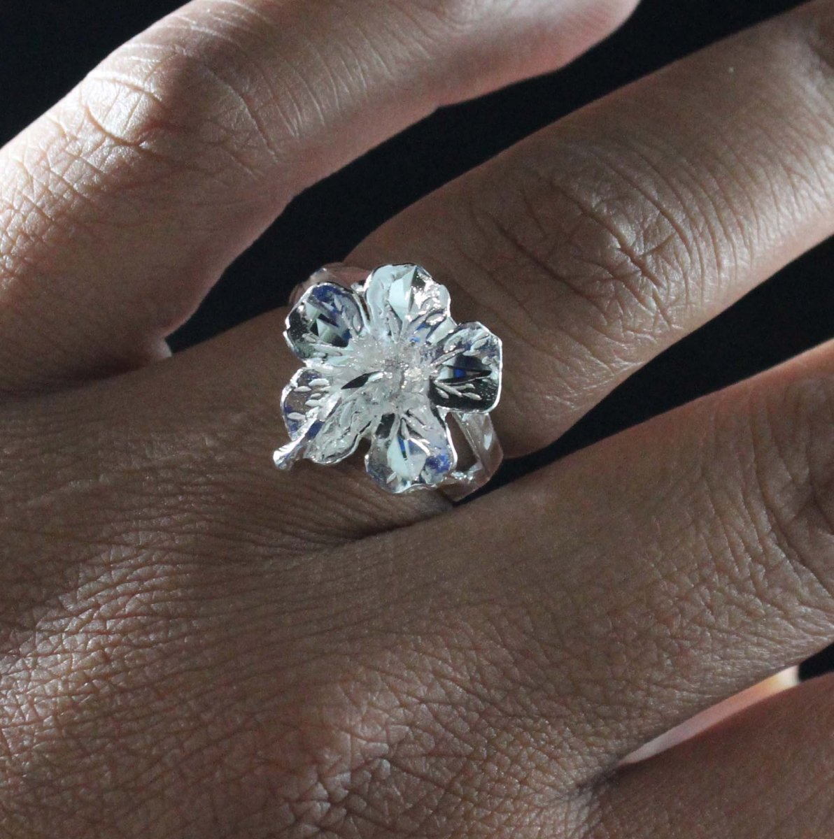 即完売！ödül FLOWER CARVING RING 11号 即完売！ödül FLOWER CARVING RING 11号