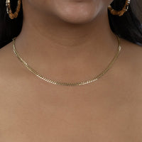 14 KT Yellow Gold Cuban Chain - Chain - Caribbijou Island Jewellery