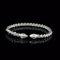 Braided Flexible Cocoa Pod Bangle - Bangle - Caribbijou Island Jewellery