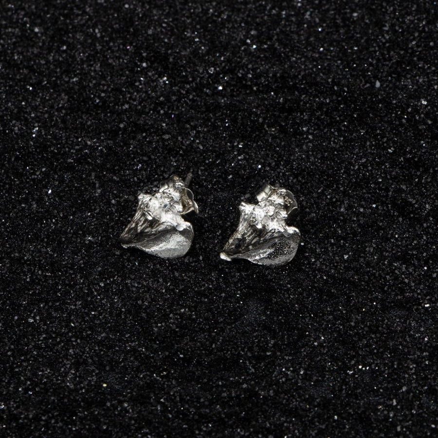 Caribbean Conch Shell Stopper Stud Earring - Earring - Caribbijou Island Jewellery