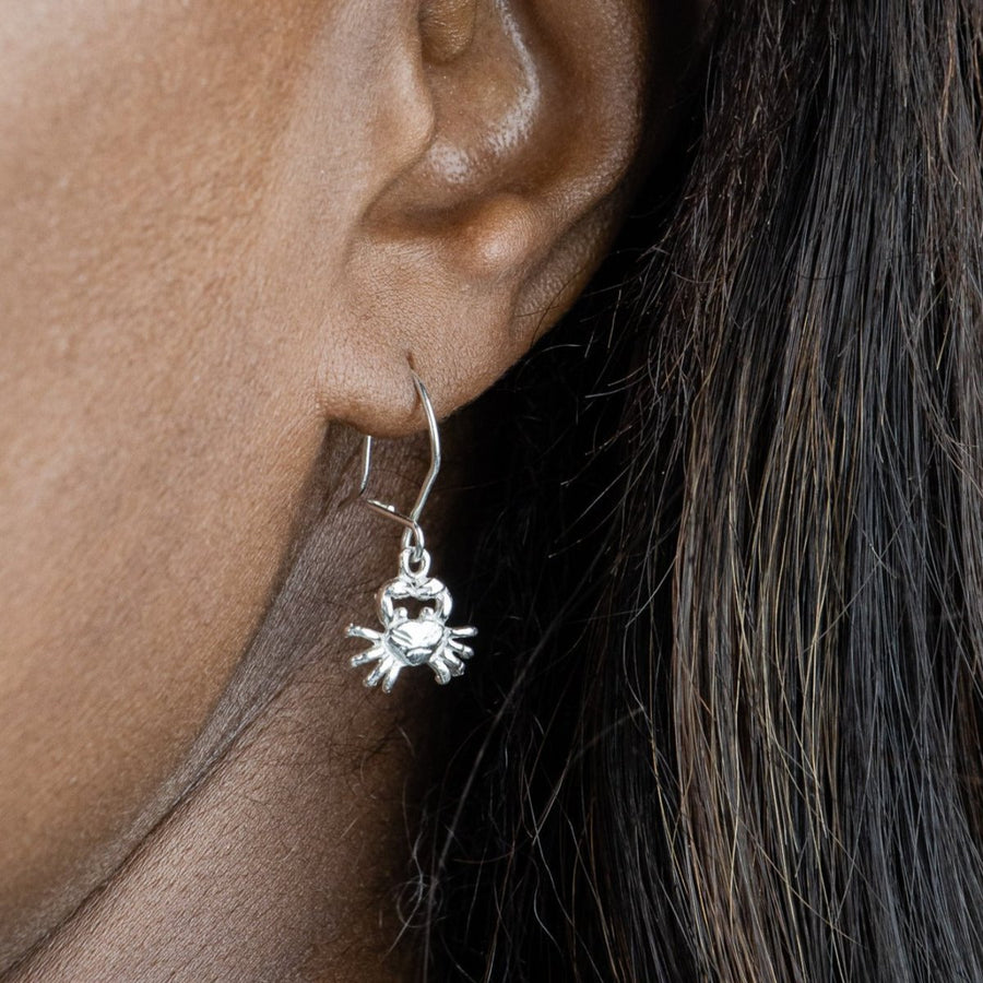 Caribbean Crab Cancer Short Earring - Earring - Caribbijou Island Jewellery