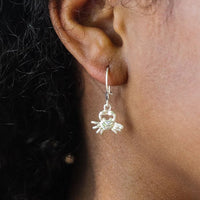 Caribbean Crab Cancer Short Earring - Earring - Caribbijou Island Jewellery