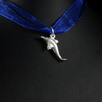Caribbean Sea Dolphin Pendant with Chain - Pendent - Caribbijou Island Jewellery
