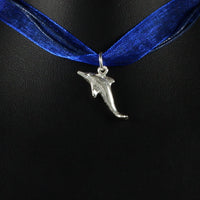 Caribbean Sea Dolphin Pendant with Chain - Pendent - Caribbijou Island Jewellery