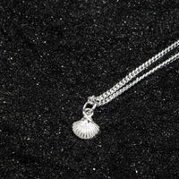 Caribbean Small Clam Shell Sea Shell Pendant with Chain - Pendent - Caribbijou Island Jewellery