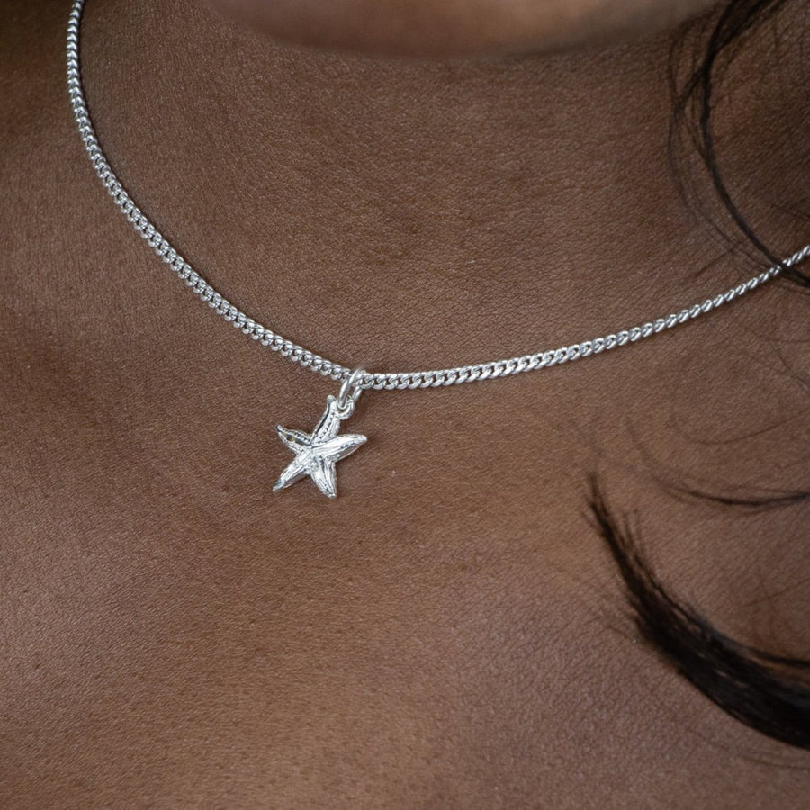 Caribbean Starfish Pendant with Chain - Pendent - Caribbijou Island Jewellery