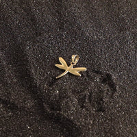 Dragonfly Pendant in 14 KT Yellow Gold - Caribbijou Island Jewellery