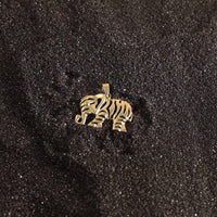 Elephant Pendant in 14 KT Yellow Gold - Caribbijou Island Jewellery
