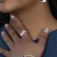 Extra Light Adjustable Ring with Turtles - Ring - Caribbijou Island Jewellery