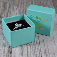 Extra Light Fist Bangle Ring - Ring - Caribbijou Island Jewellery