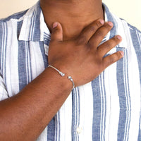 Extra Light Plain Fist Bangle - Bangle - Caribbijou Island Jewellery