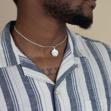 Large Detailed Trinidad Steel Pan or Steel Drum Pendant with Chain - pendent - Caribbijou Island Jewellery
