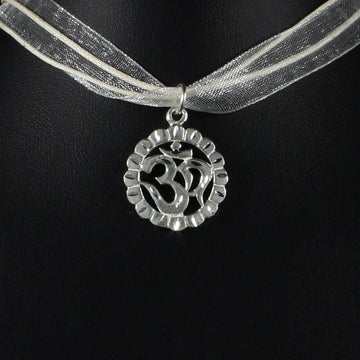 Large OM Pendant with Chain - pendent - Caribbijou Island Jewellery