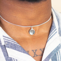 Large Trinidad Steel Pan or Steel Drum Pendant with Chain - pendent - Caribbijou Island Jewellery