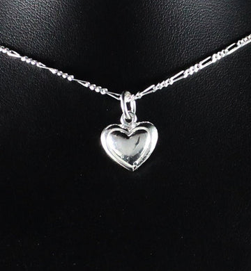 Small Heart Pendant with Chain - Pendent - Caribbijou Island Jewellery