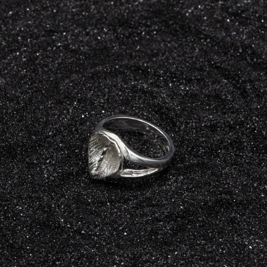 Solid Anthurium Flower Ring - Ring - Caribbijou Island Jewellery