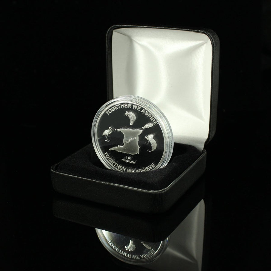 Trinidad and Tobago 1oz Fine Silver Collectible Coin - Keepsake - Caribbijou Island Jewellery