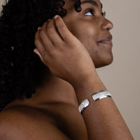 Wrist Band with Grape Vine Pattern - Bangle - Caribbijou Island Jewellery